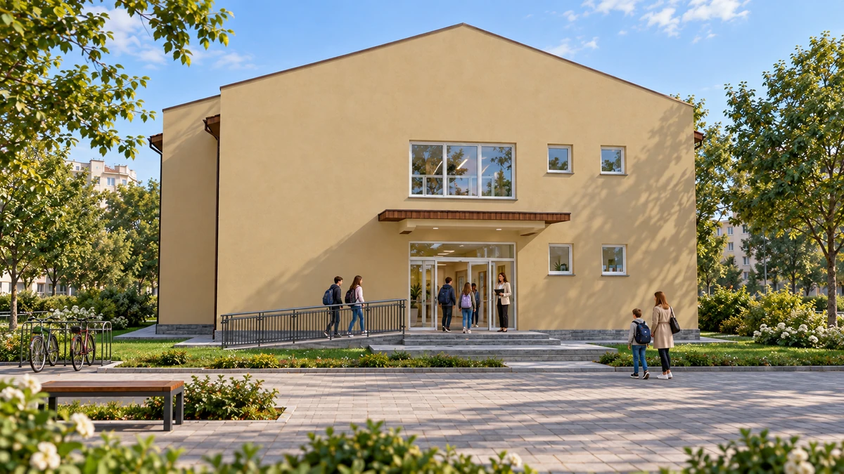 Construire și dotare corp nou Școala Gimnazială nr. 1 — randare 4