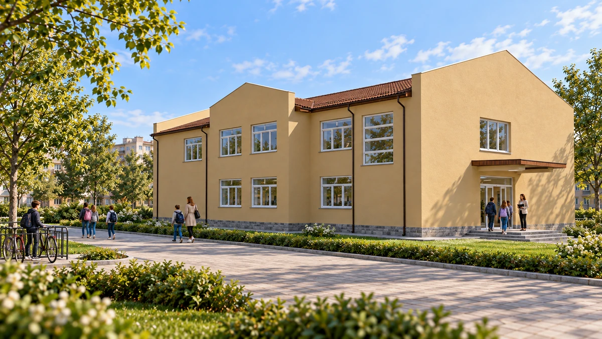 Construire și dotare corp nou Școala Gimnazială nr. 1 — randare 5