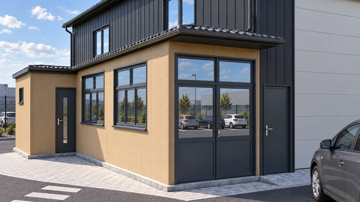 Construire stație ITP — randare 1