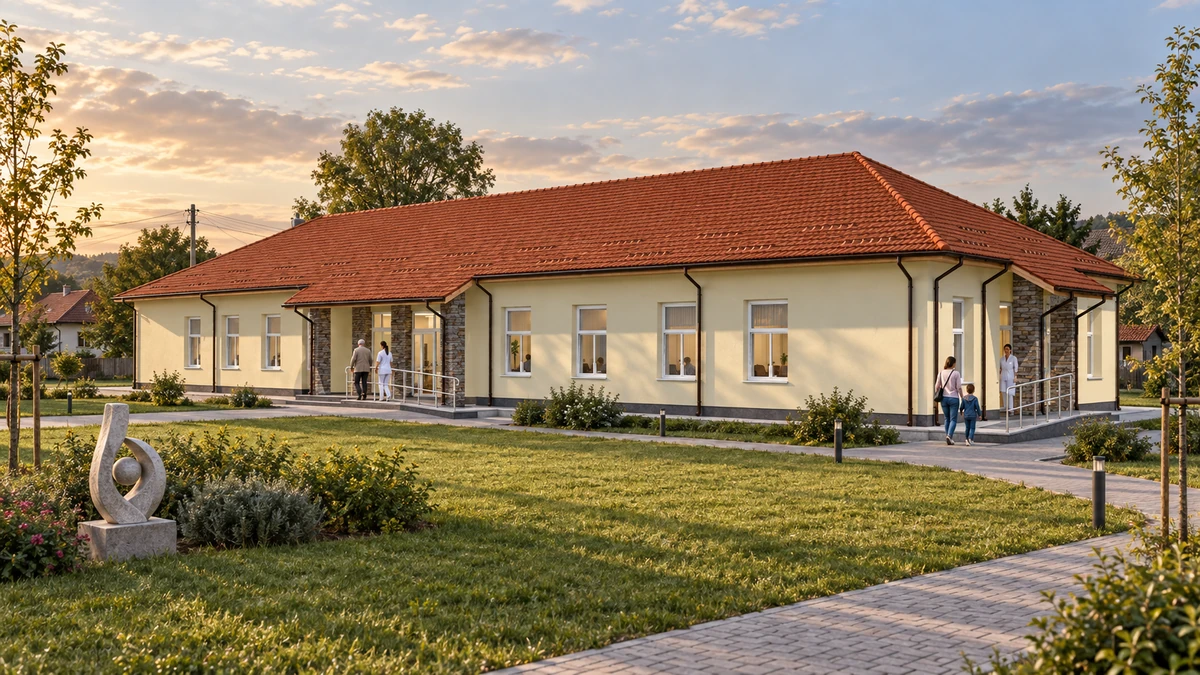 Reabilitarea moderată a imobilului sediu administrativ, situat în strada A.I.Cuza nr.1A, oraș Strehaia, județul Mehedinți, în vederea îmbunătățirii furnizării de servicii publice — randare 3