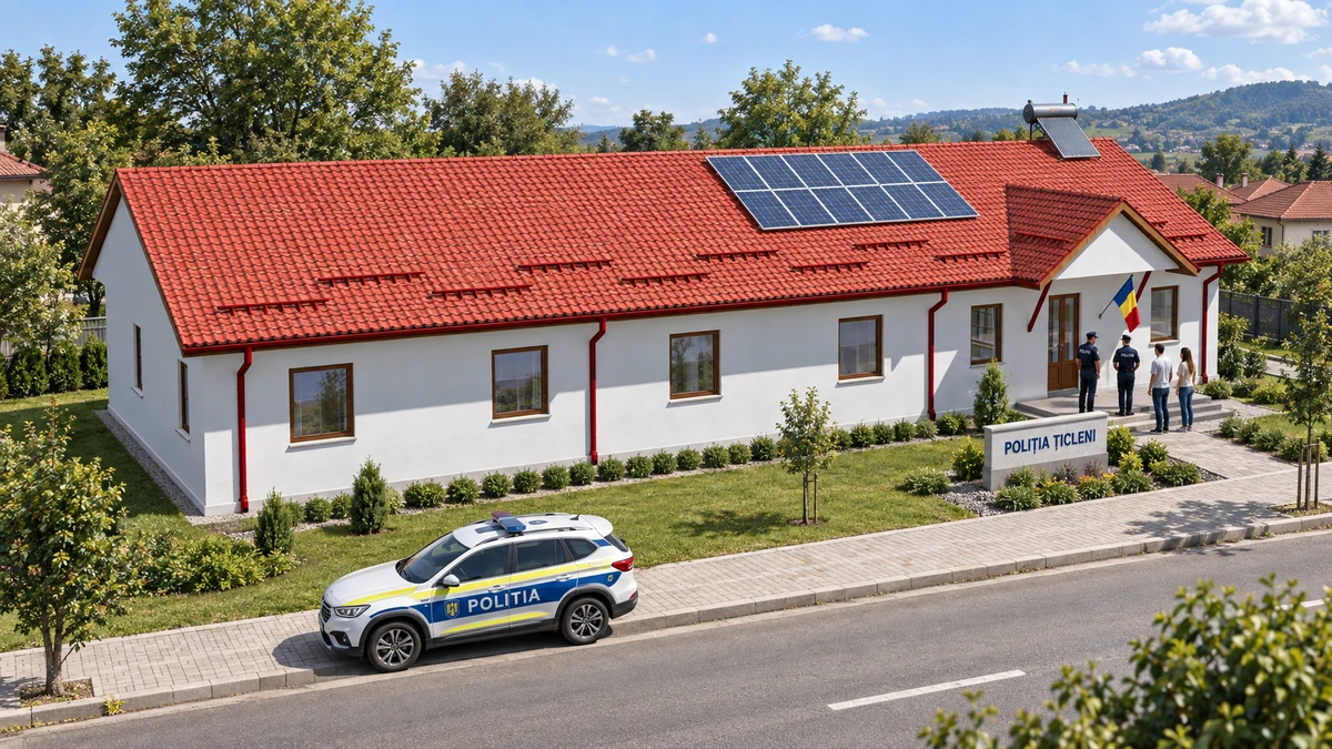 Reabilitarea și modernizarea în vederea creșterii eficienței energetice a clădirii Poliției oraș Țicleni din cadrul IPJ Gorj — randare 5