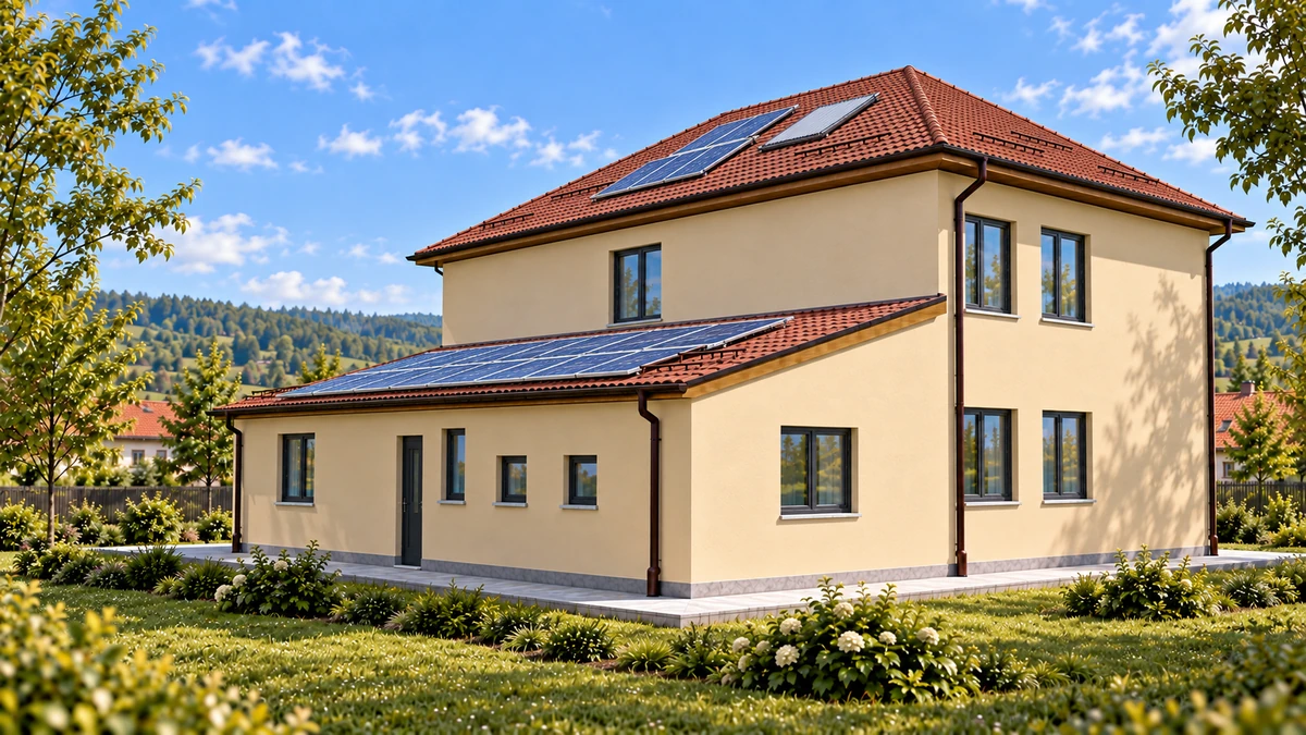 Modernizare și renovare pentru imobilul Sediu Primărie din sat Crușeț nr.35, comuna Crușeț, județul Gorj, în vederea creșterii eficienței energetice — randare 5