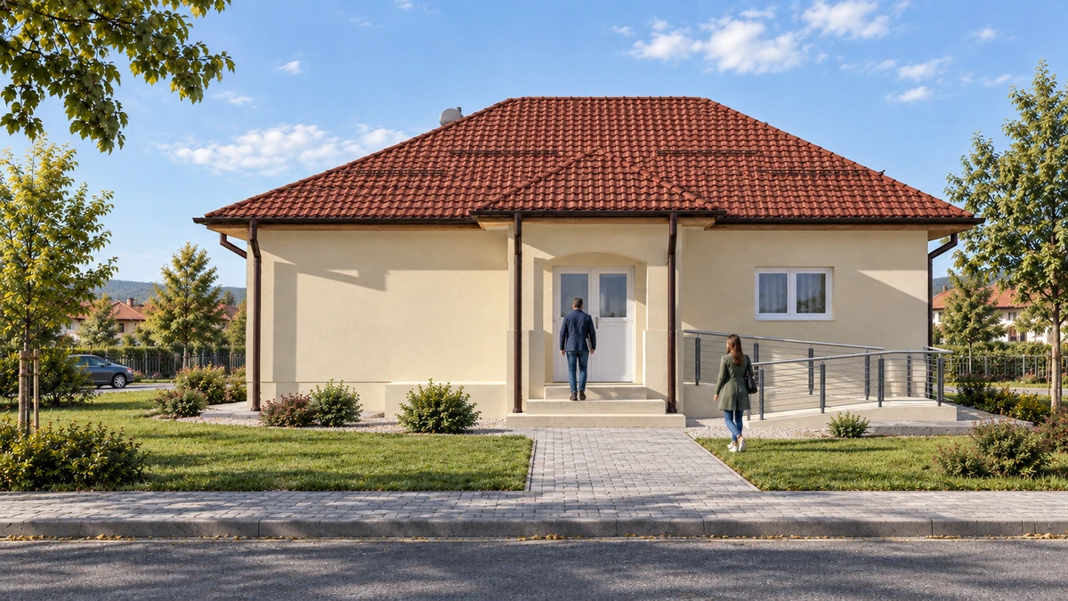 Modernizare și renovare pentru imobilul Dispensar Uman din comuna Aninoasa, sat Aninoasa nr.140, județul Gorj, în vederea creșterii eficienței energetice — randare 3