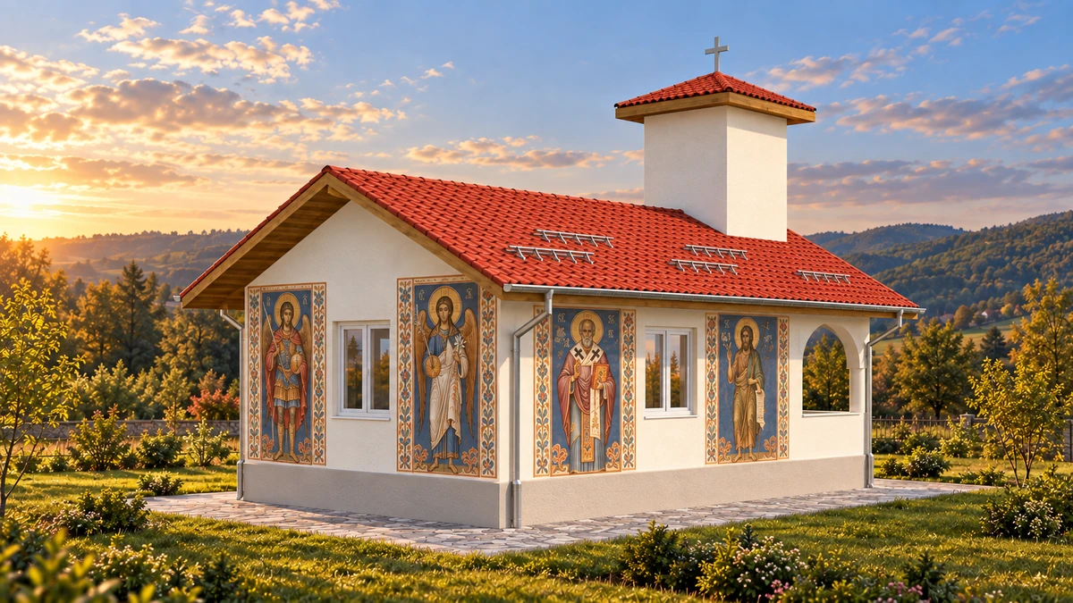 Capelă — Viersani — randare 3