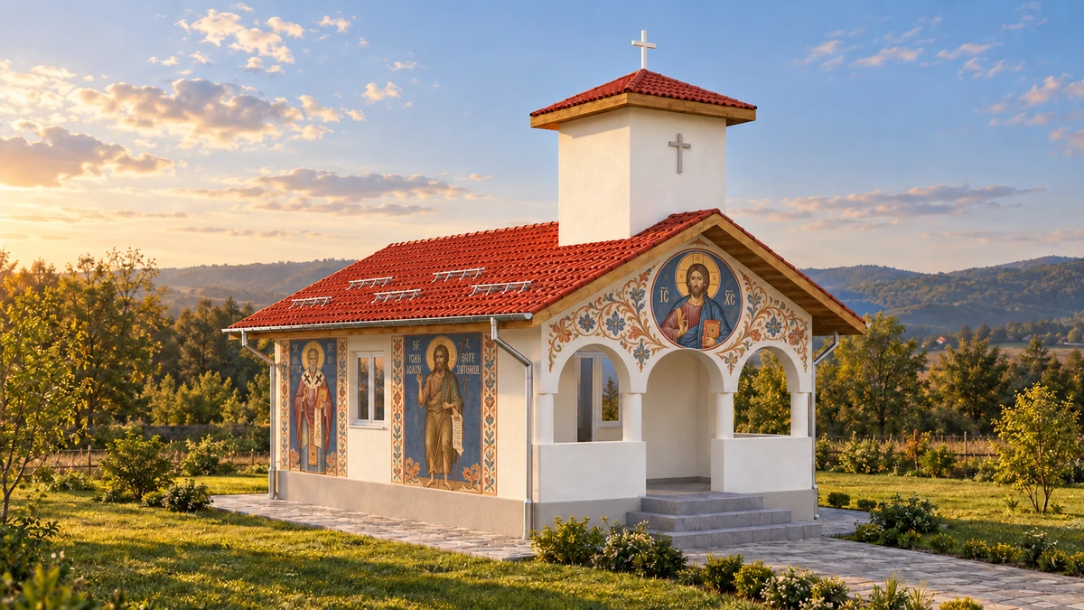 Capelă — Viersani — randare 4