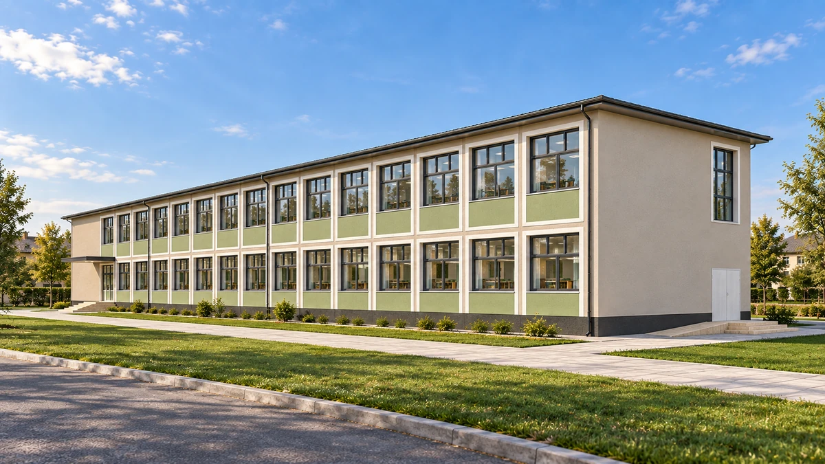 Școala Generală nr. 4 — Băilești — randare 3